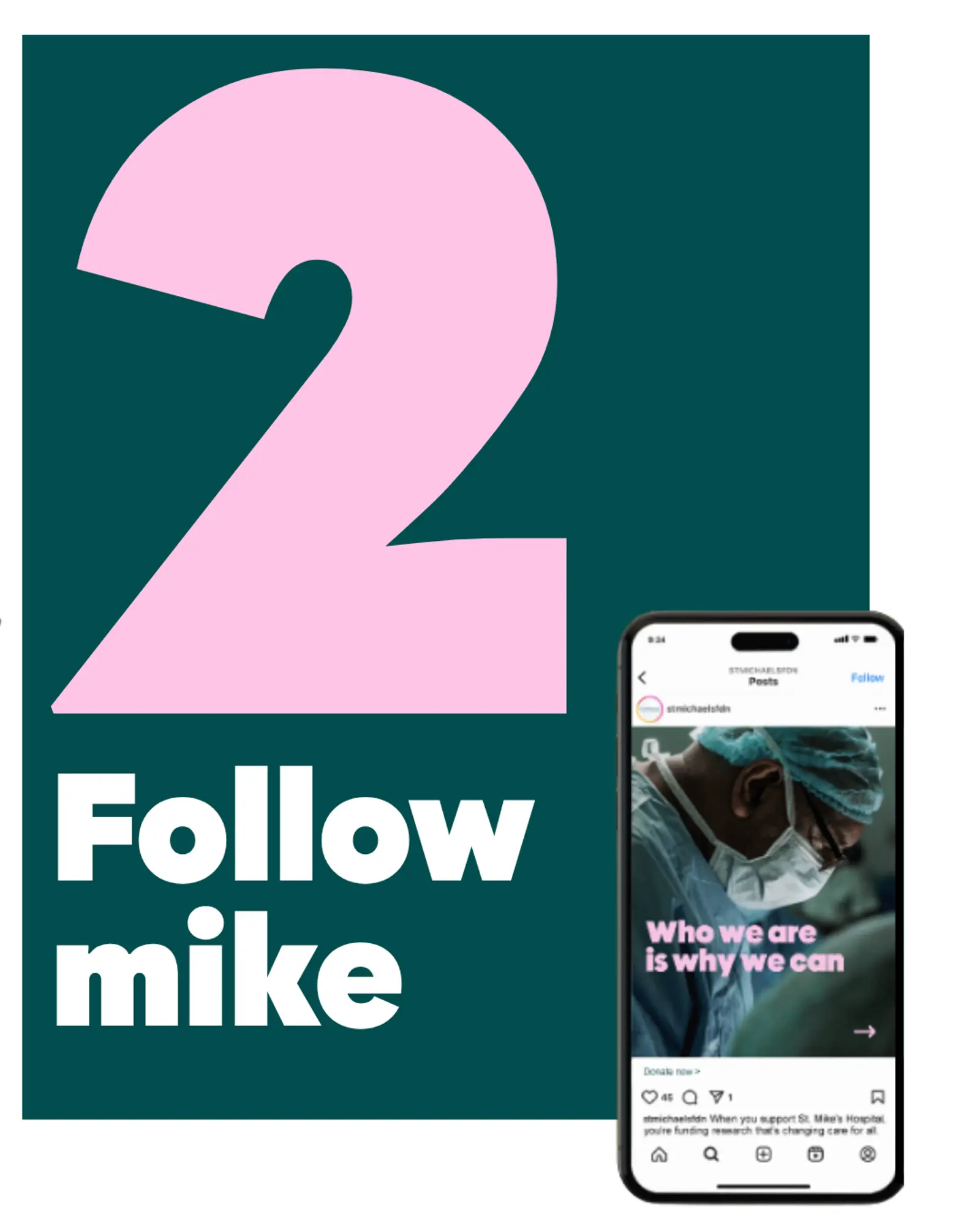 Follow Mike Block